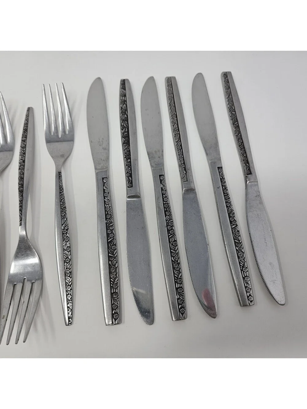 Lot of 20 Coventry Stainless Japan JH BOUQUET Flatware Set Spoons Forks Knives